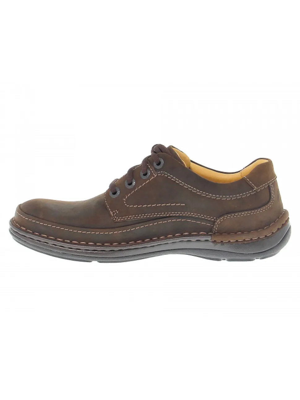 Clarks Lace-Up Shoes Nature Three In Leather^Men Lace-Up Shoes