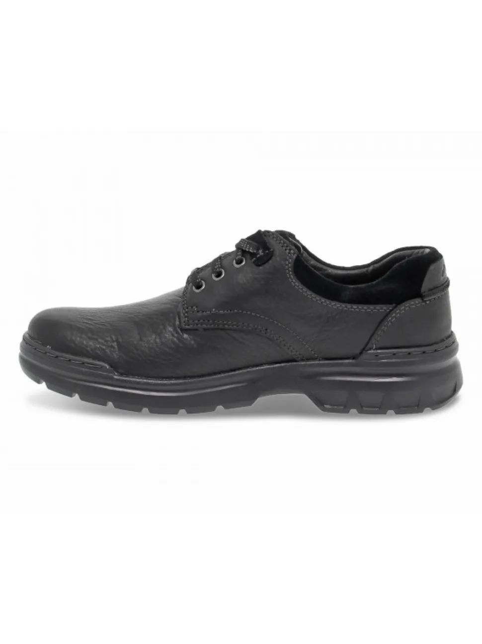 Clarks Lace-Up Shoes Rockie2 Low Gtx In Black Leather^Men Lace-Up Shoes