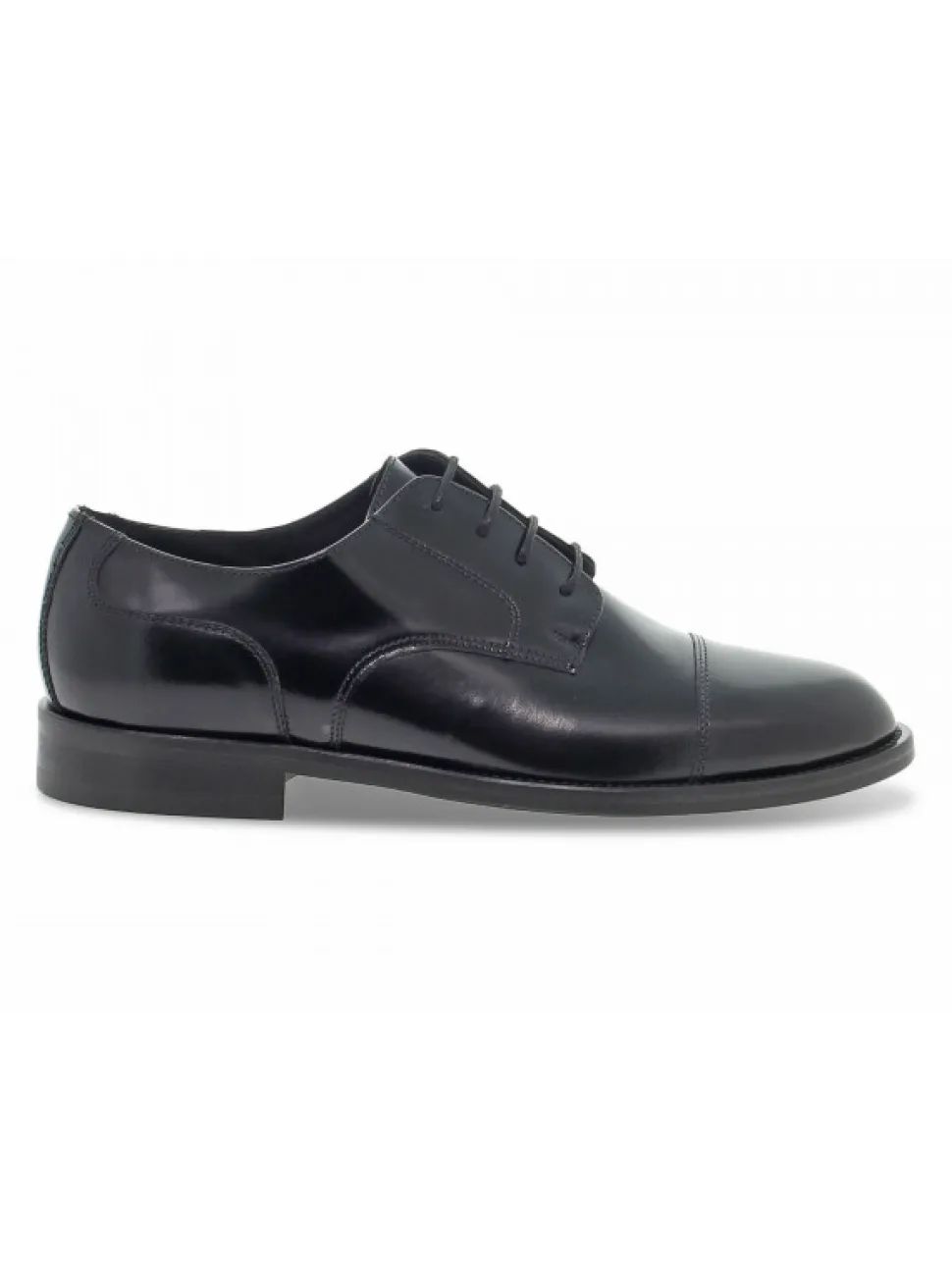 Guidi Calzature Lace-Up Shoes Stile Inglese In Black Brushed^Men Lace-Up Shoes