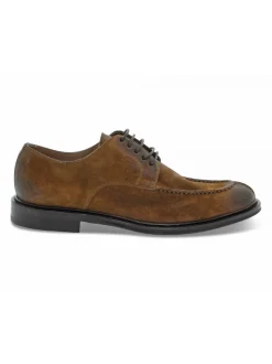 Guidi Calzature Lace-Up Shoes Stile Inglese Paraboot In Leather Suede Leather^Men Lace-Up Shoes