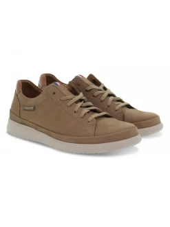 Mephisto Lace-Up Shoes Thomas In Taupe Nubuck^Men Lace-Up Shoes