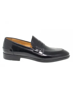 Fabi Loafer In Black Brushed^Men Loafers