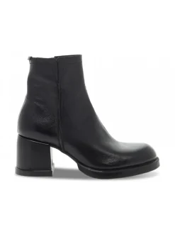 A.S.98 Low Boot Amberly In Black Leather^Women Low Boots
