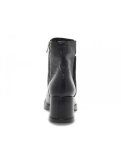 A.S.98 Low Boot Amberly In Black Leather^Women Low Boots