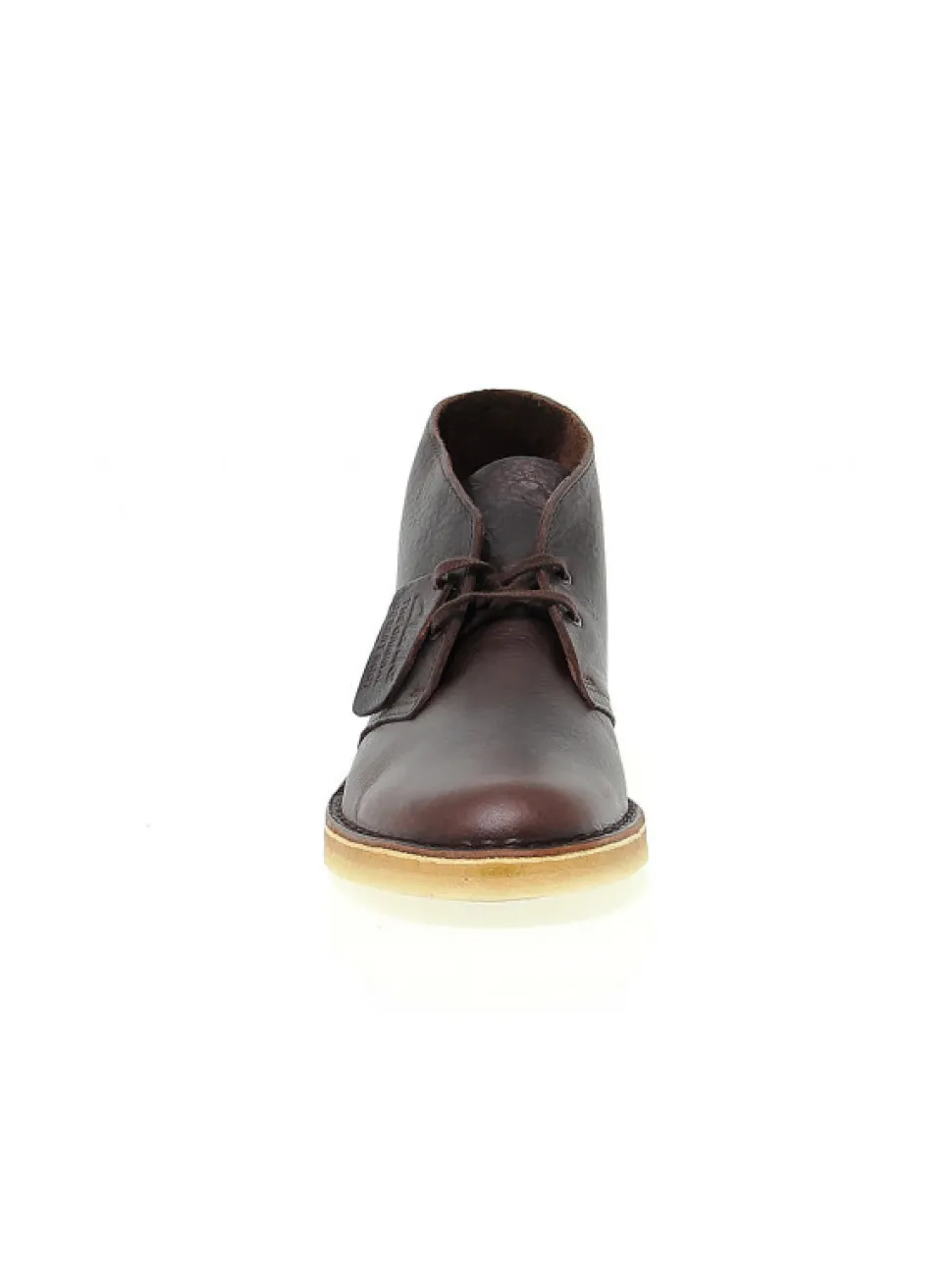Clarks Low Boot Desert Boot Leather In Brown Leather^Men Low Boots