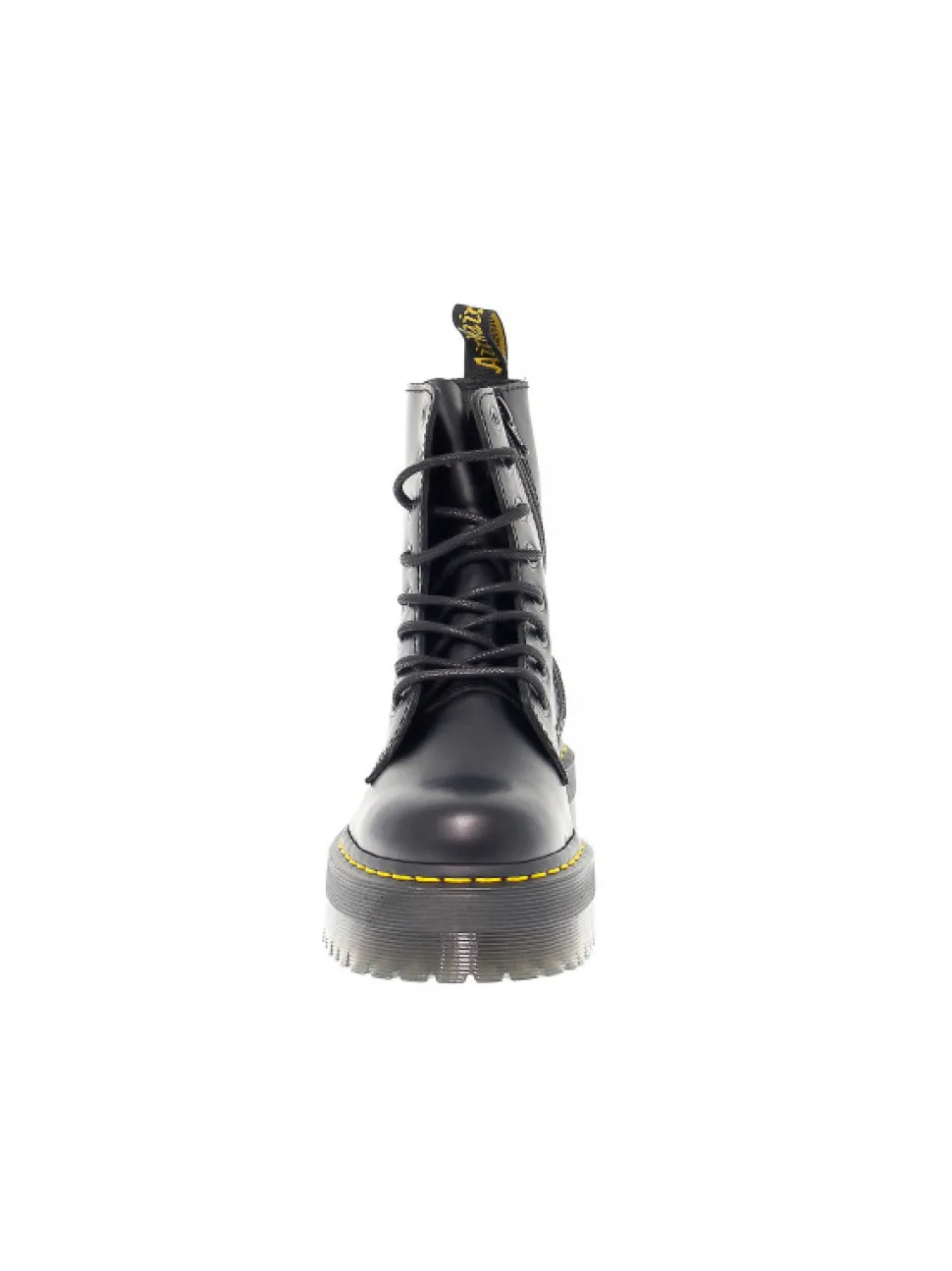 Dr. Martens Low Boot Jadon Black Polished Smooth In Black Leather^Women Low Boots