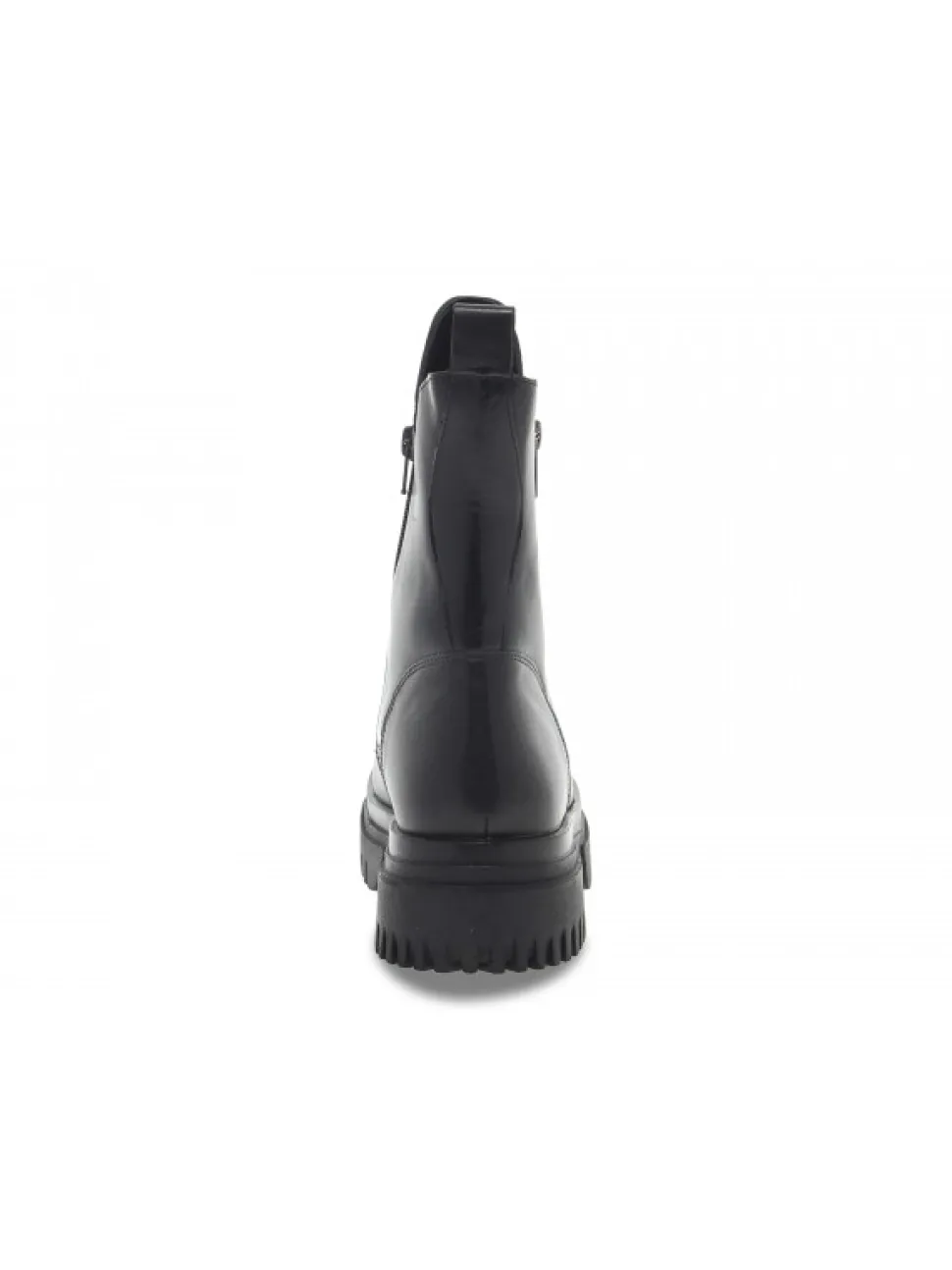Emanuèlle Vee Low Boot Emanuelle Vee Tronchetto Zip Lato In Black Leather^Women Low Boots