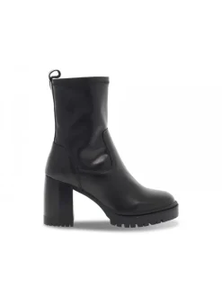 Emanuèlle Vee Low Boot Emanuelle Vee Tronchetto Elasticizzato In Black Leather^Women Low Boots