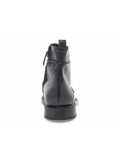 Ernesto Dolani Low Boot Stile Inglese In Black Leather^Men Low Boots