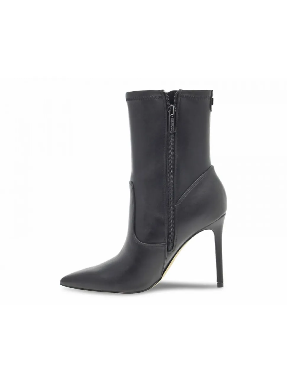 Guess Low Boot Semmi Elasticizzato In Black Faux Leather^Women Low Boots