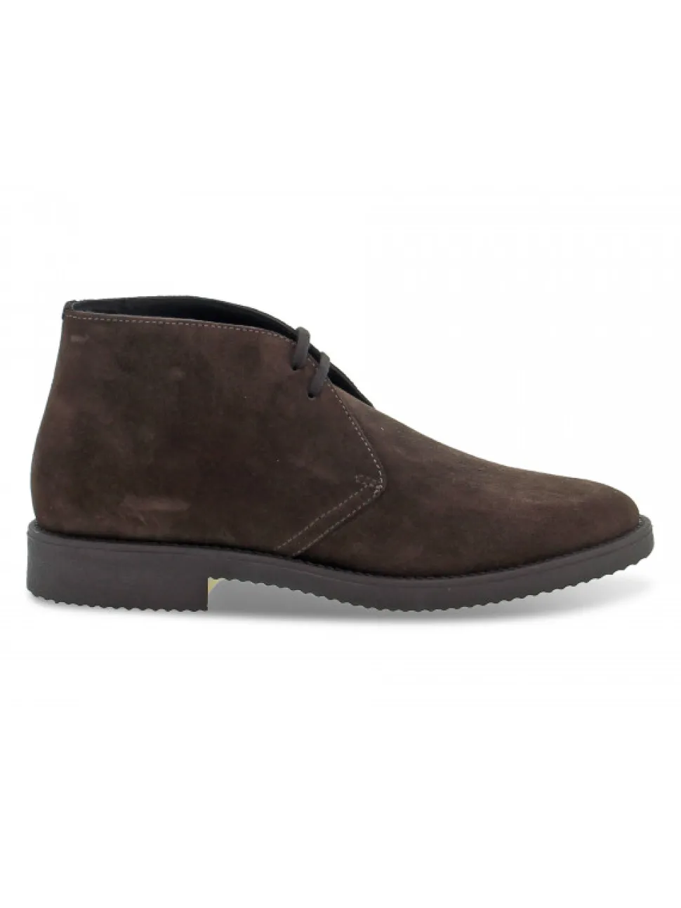 Guidi Calzature Low Boot Stile Inglese In Brown Suede Leather^Men Low Boots
