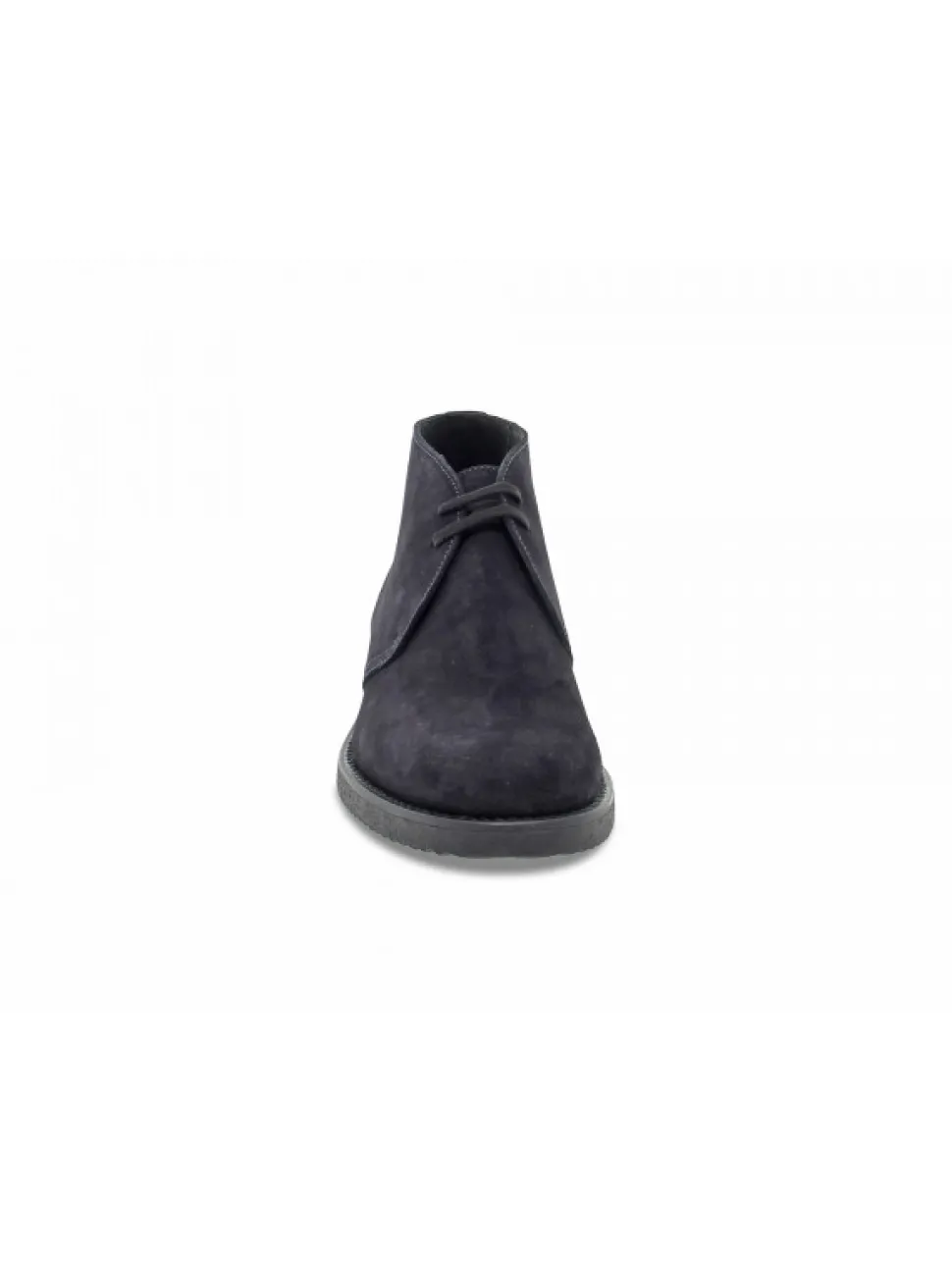 Guidi Calzature Low Boot Stile Inglese In Blue Suede Leather^Men Low Boots