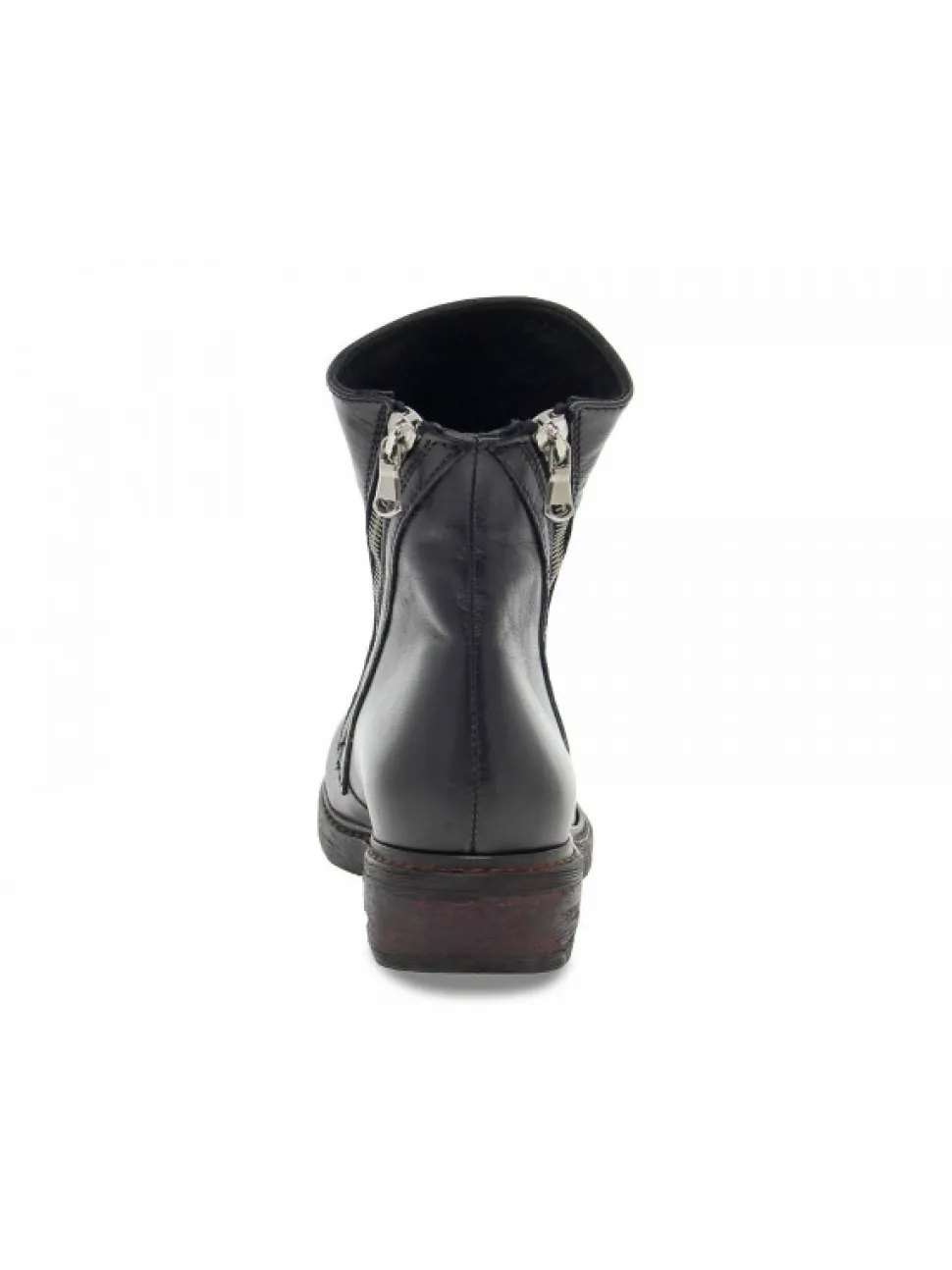 Guidi Calzature Low Boot Beatles 2 Zip In Black Leather^Women Low Boots