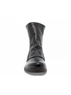 Guidi Calzature Low Boot Beatles 2 Zip In Black Leather^Women Low Boots