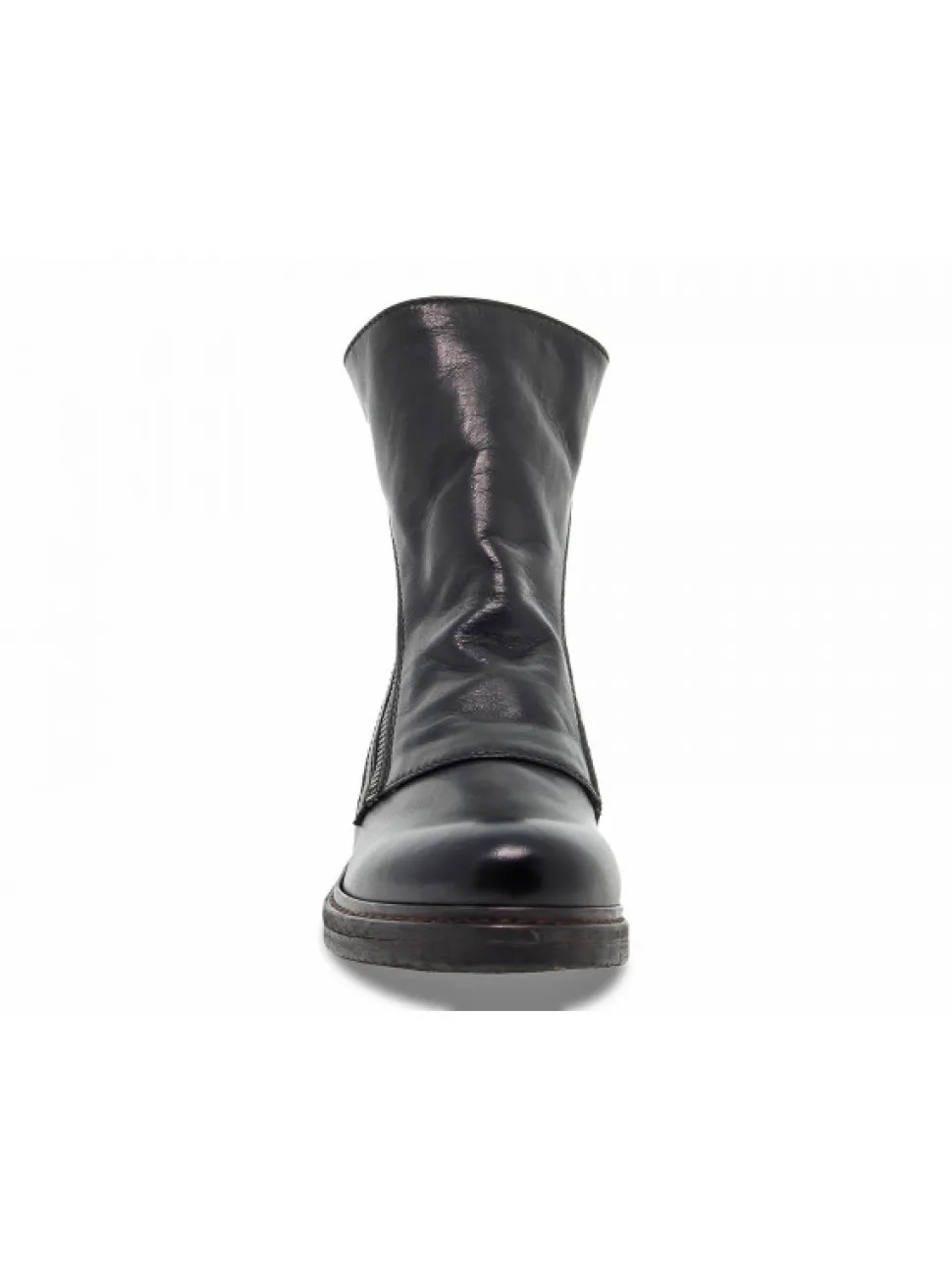 Guidi Calzature Low Boot Beatles 2 Zip In Black Leather^Women Low Boots