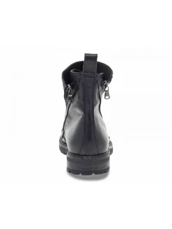 Guidi Calzature Low Boot Beatles 2 Zip In Black Leather^Men Low Boots