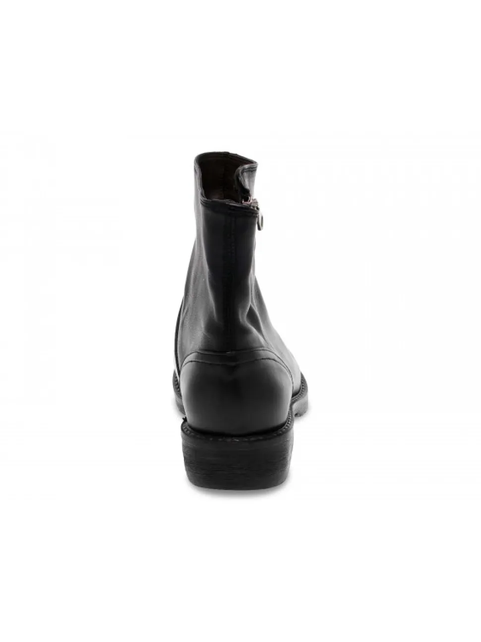 Jp David Low Boot In Black Leather^Women Low Boots