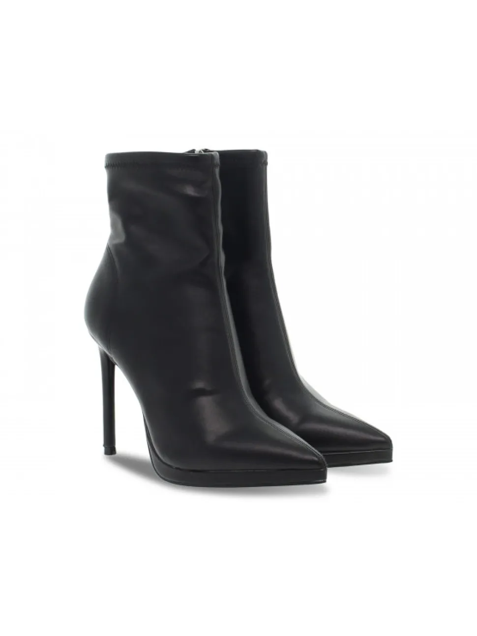 Steve Madden Low Boot Kaylani Blk Stretch In Black Microfibre^Women Low Boots