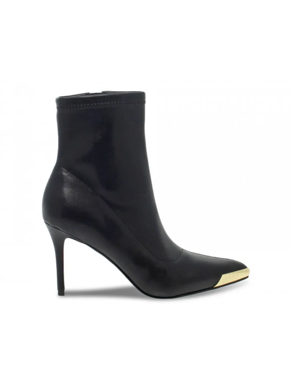 Versace Jeans Couture Low Boot Jeans Couture Scarlett Stretch In Black Leather^Women Low Boots