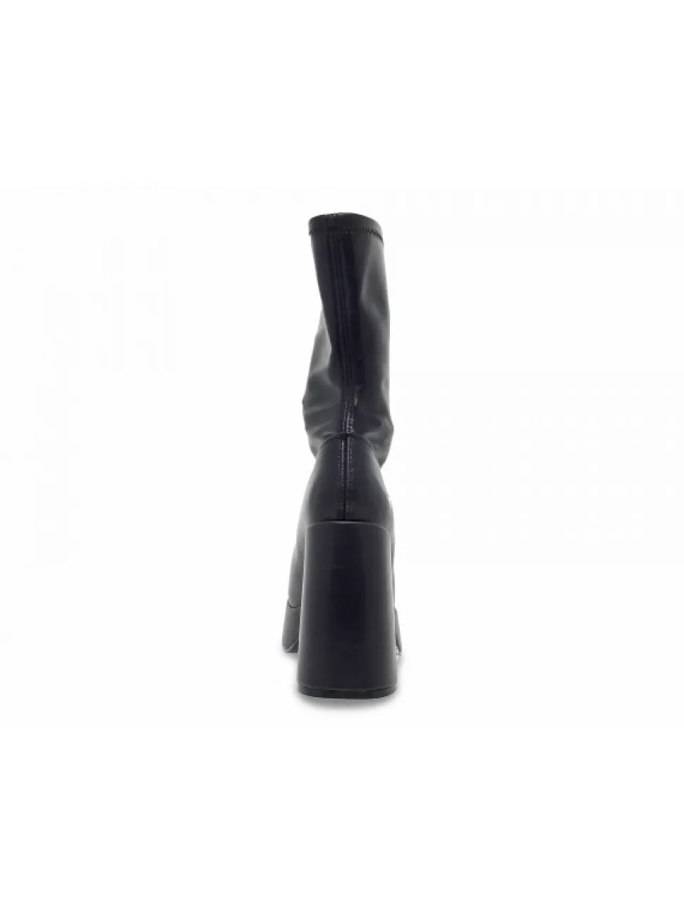 Windsor Smith Low Boot Hidden Black Stretch Up In Black Faux Leather^Women Low Boots