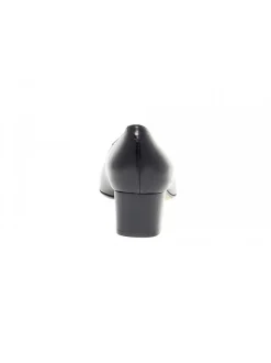 Martina Pump In Black Leather^Women Pumps