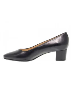 Martina Pump In Black Leather^Women Pumps