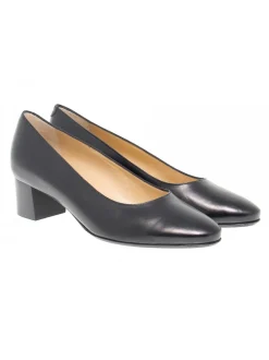 Martina Pump In Black Leather^Women Pumps