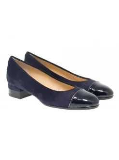 Martina Pump In Blue Suede Leather^Women Pumps