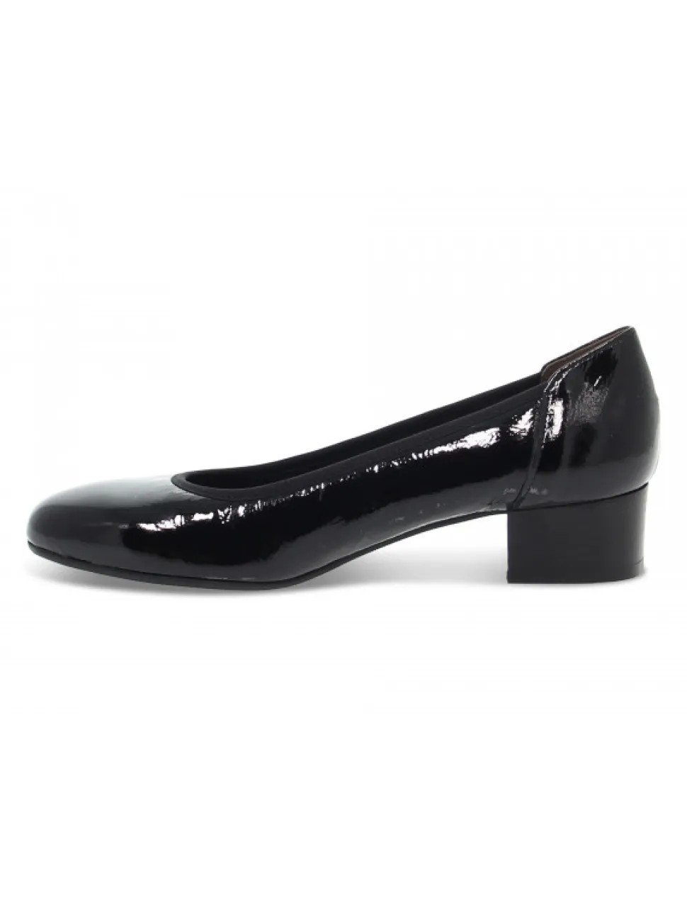 Pitti Linea Pump Daniela Rossi In Black Paint^Women Pumps