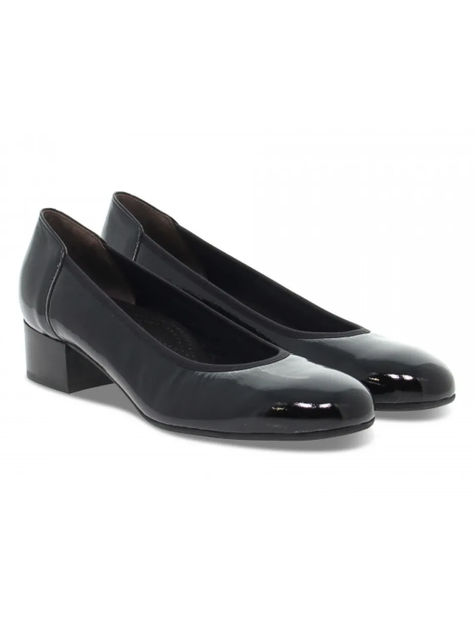Pitti Linea Pump Daniela Rossi In Black Paint^Women Pumps