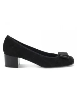 Pitti Linea Pump Daniela Rossi In Black Suede Leather^Women Pumps