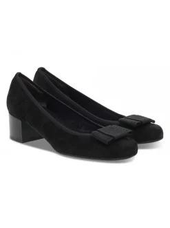 Pitti Linea Pump Daniela Rossi In Black Suede Leather^Women Pumps