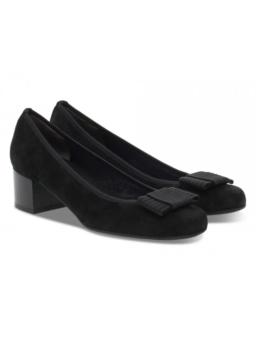 Pitti Linea Pump Daniela Rossi In Black Suede Leather^Women Pumps