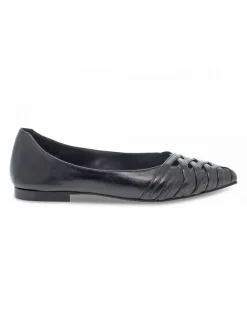 Poesie Veneziane Pump Gucci Flat In Black Leather^Women Pumps