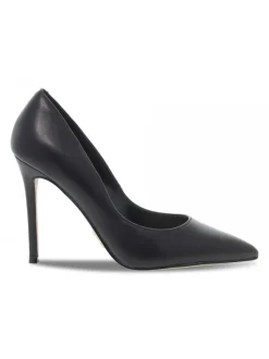 Steve Madden Pump Evelyn Blk Leather In Black Leather^Women Pumps