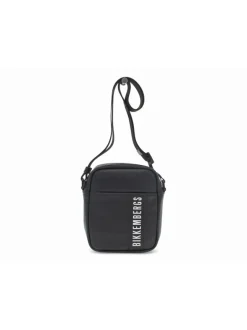 Bikkembergs Purse Reporter White Label In Black Faux Leather^Men Bags