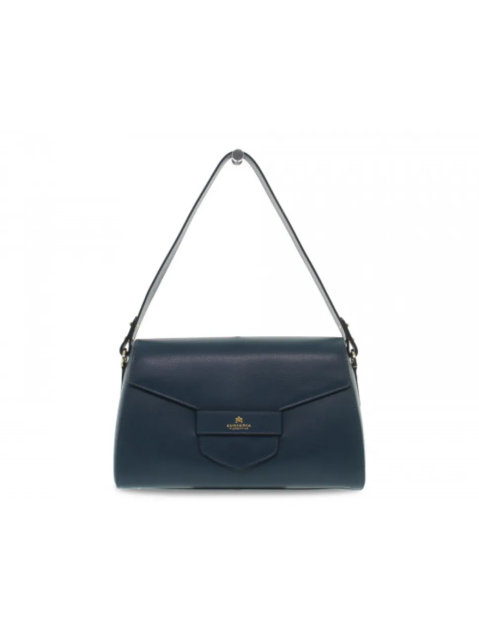 Cuoieria Fiorentina Shoulder Bag Maia Large Flap Bag In Petroleum Leather^Women Shoulder Bags