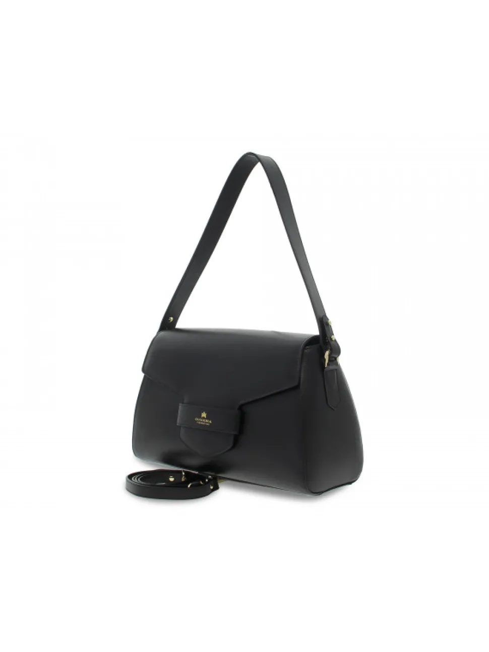 Cuoieria Fiorentina Shoulder Bag Maia Large Flap Bag In Black Leather^Women Shoulder Bags