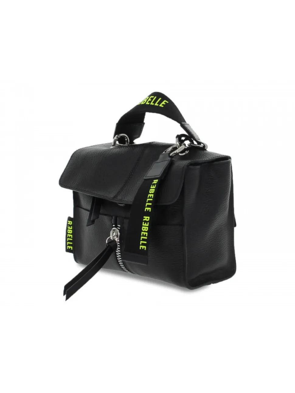 Rebelle Shoulder Bag Chloe Satchel S Dollaro In Black Leather^Women Shoulder Bags
