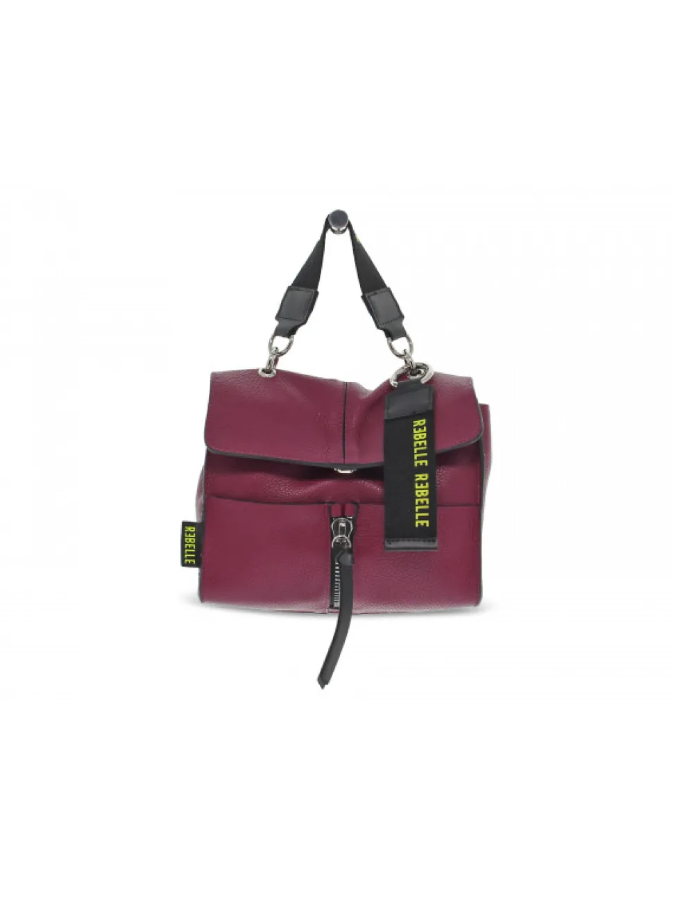 Rebelle Shoulder Bag Chloe Satchel S Dollaro In Plum Leather^Women Shoulder Bags