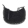 Steve Madden Shoulder Bag Brisky Small Hobo In Black Leather^Women Shoulder Bags