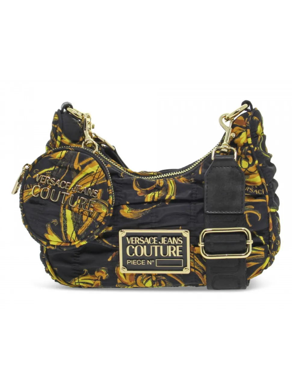 Versace Jeans Couture Shoulder Bag Jeans Couture Range X Sketch 3 Bags Printed Crunchy In Black Nylon^Women Shoulder Bags