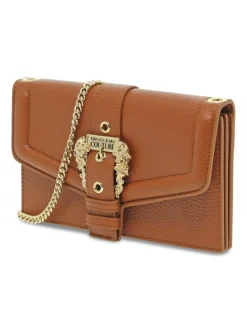 Versace Jeans Couture Shoulder Bag Jeans Couture Range F Sketch 13 Wallet Grana Buckle In Leather Tassel^Women Shoulder Bags