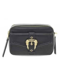 Versace Jeans Couture Shoulder Bag Jeans Couture Range F Sketch 11 Bags Grainy Buckle In Black Printed^Women Shoulder Bags