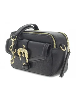 Versace Jeans Couture Shoulder Bag Jeans Couture Range F Sketch 11 Bags Grainy Buckle In Black Printed^Women Shoulder Bags