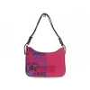 Versace Jeans Couture Shoulder Bag Jeans Couture Range P Sketch 5 Rock Cut In Fuchsia Saffiano^Women Shoulder Bags