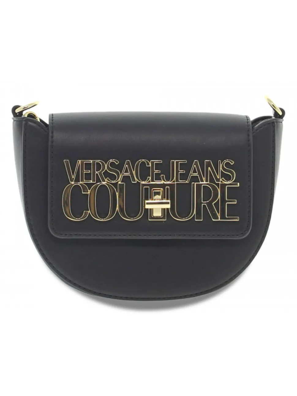 Versace Jeans Couture Shoulder Bag Jeans Couture Logo Lock Range L Sketch 5 Bags Smooth In Black Tassel^Women Shoulder Bags
