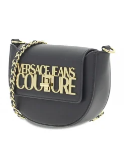 Versace Jeans Couture Shoulder Bag Jeans Couture Logo Lock Range L Sketch 5 Bags Smooth In Black Tassel^Women Shoulder Bags