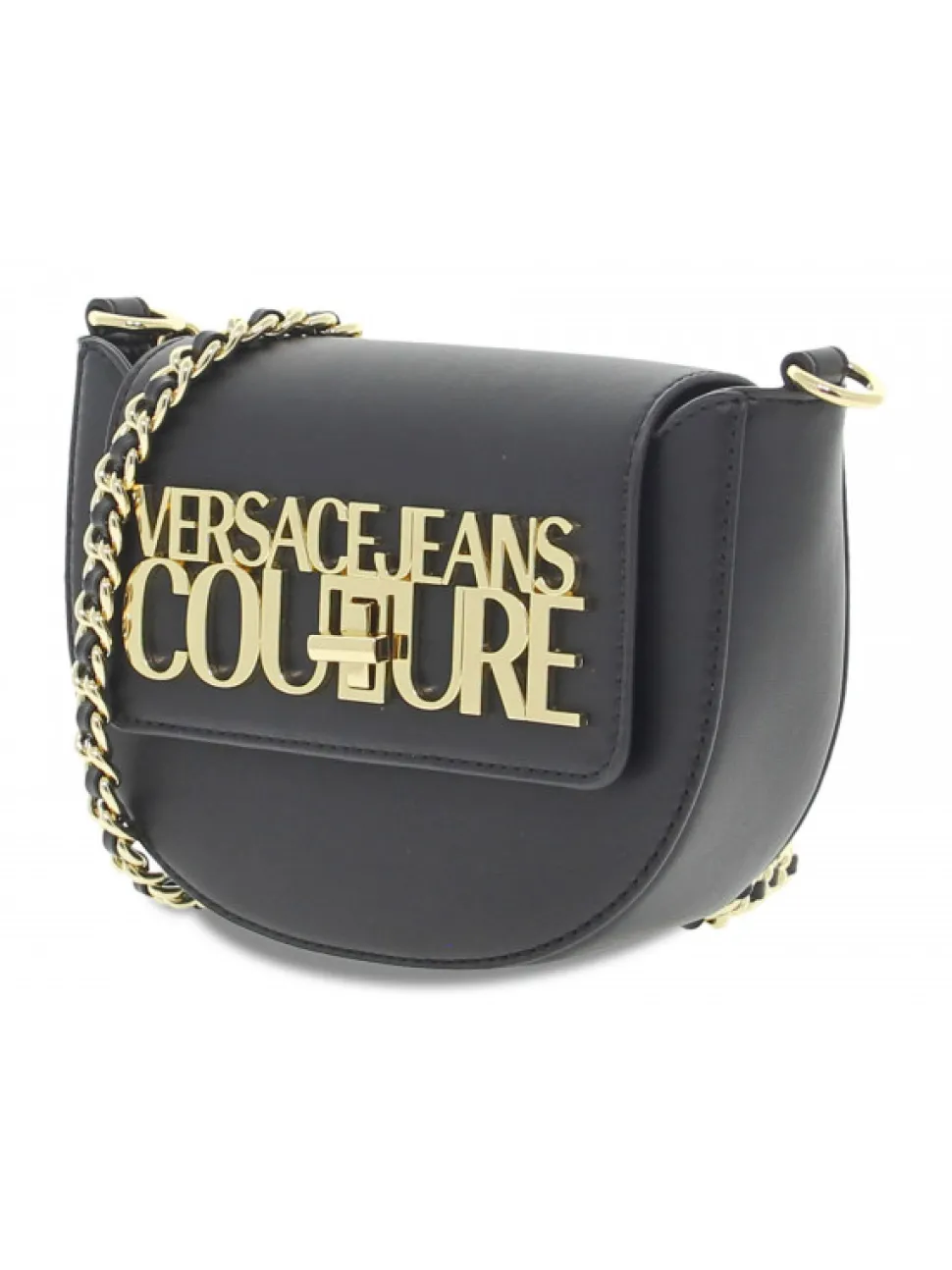 Versace Jeans Couture Shoulder Bag Jeans Couture Logo Lock Range L Sketch 5 Bags Smooth In Black Tassel^Women Shoulder Bags