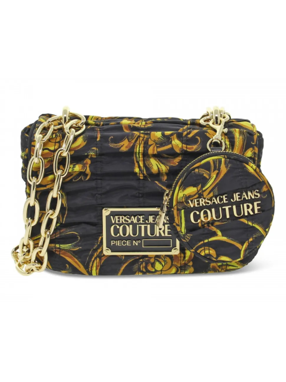 Versace Jeans Couture Shoulder Bag Jeans Couture Range X Sketch 6 Bags Printed Crunchy In Black Nylon^Women Shoulder Bags